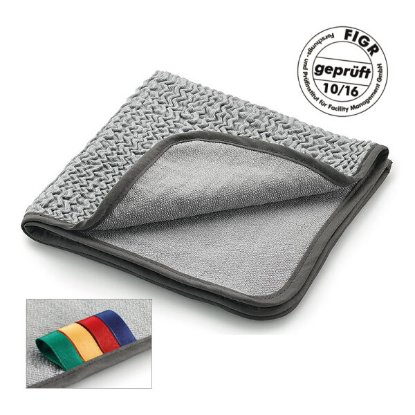 Mikrofasertuch 38x38cm 2-Seiten Poliertuch für alle Flächen