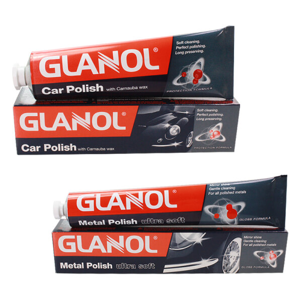 GLANOL® SET paintwork care with metal polish ultra soft