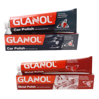 GLANOL® SET Lackpflege mit Metallpolitur Polierpasten