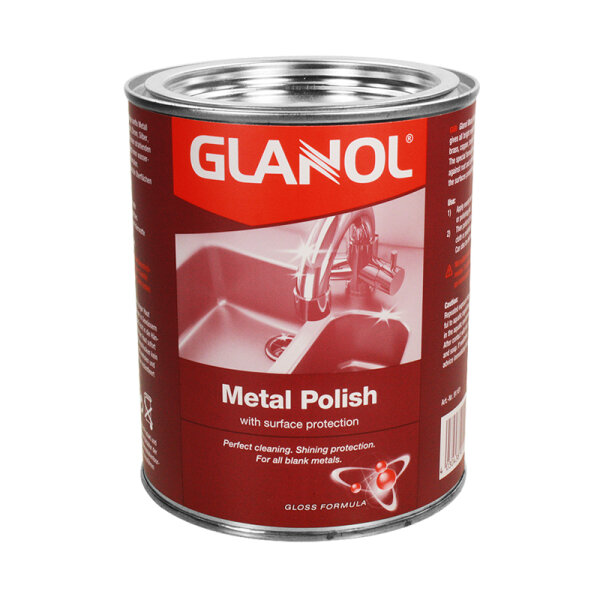 GLANOL® metal polish 1 liter polishing agent with surface protection